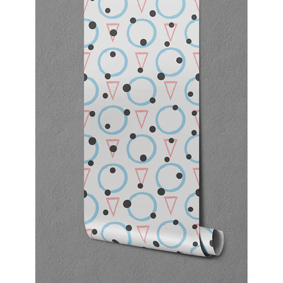 Papier peint Figures dessinées à la main