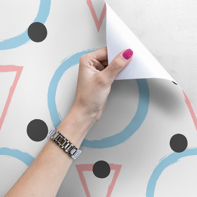 Papier peint Figures dessinées à la main