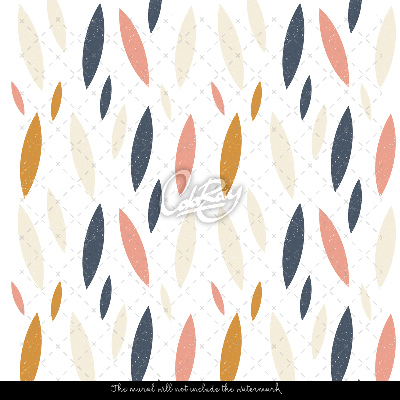 Tapisserie panoramique Motifs de style scandinave classique