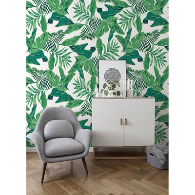 Papier peint panoramique Fraîcheur tropicale rafraîchissante