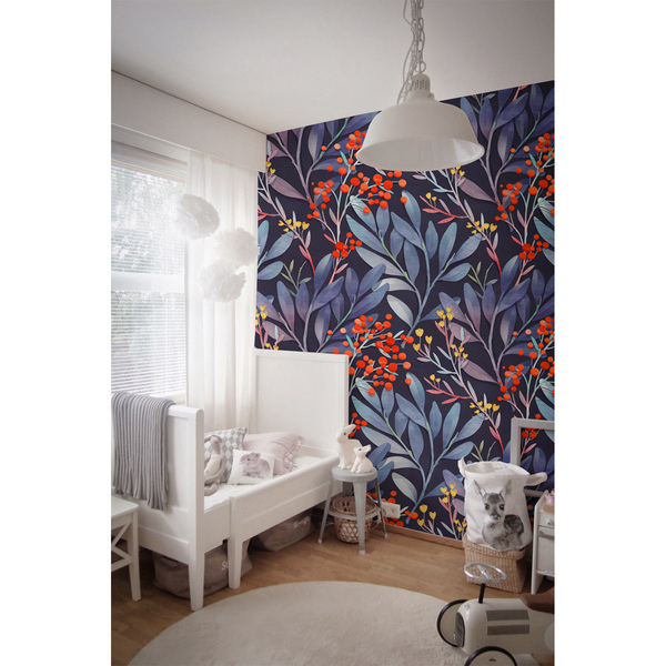 Papier peint panoramique Couleurs des profondeurs de la jungle