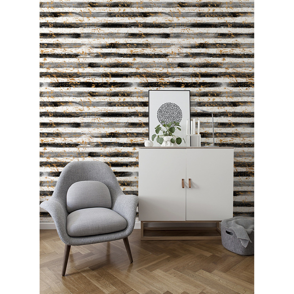 Papier peint Taches rayées grunge