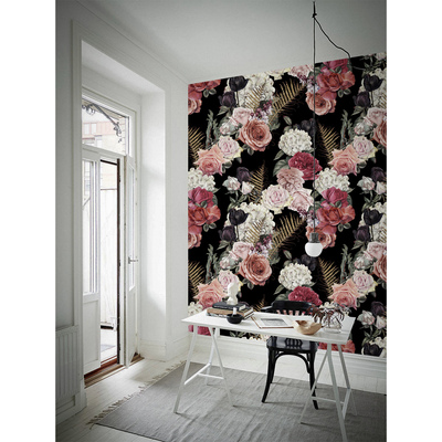 Tapisserie murale Bouquet romantique de roses