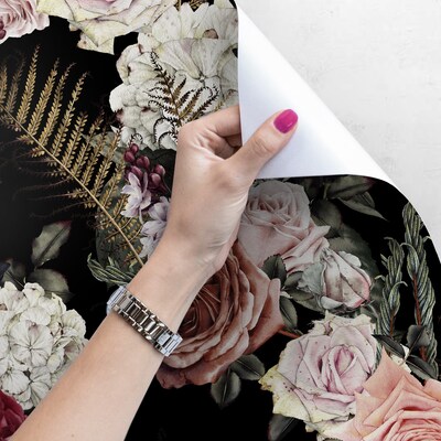 Tapisserie murale Bouquet romantique de roses