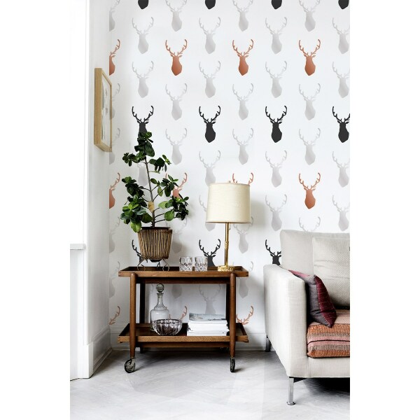 Papier peint Les ombres du cerf