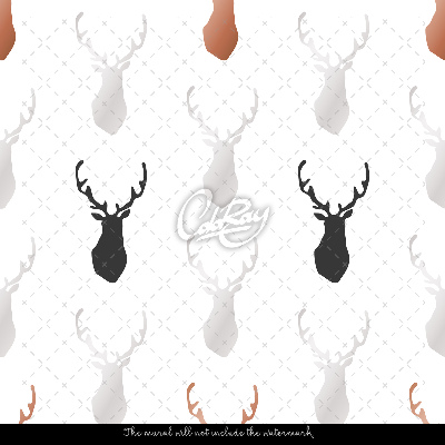 Papier peint Les ombres du cerf