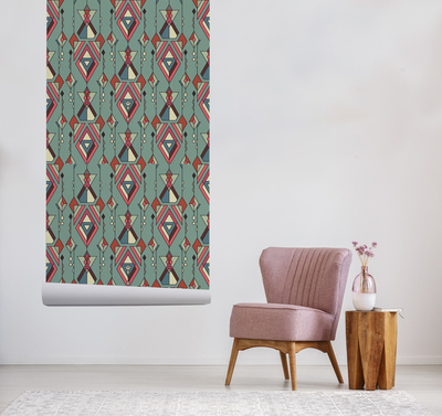 Papier peint panoramique Magie du triangle