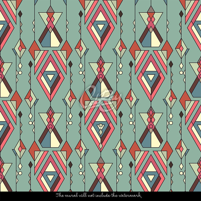 Papier peint panoramique Magie du triangle