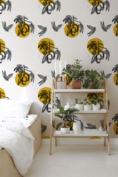 Papier peint Fruits tropicaux