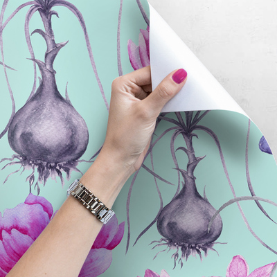 Papier peint panoramique La botanique pour tous