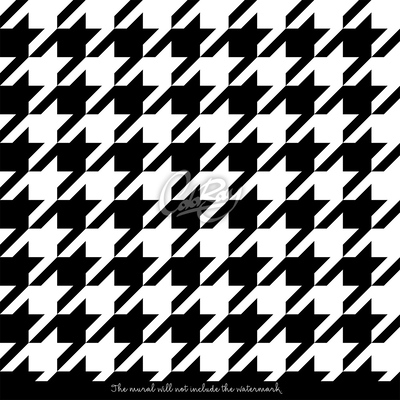 Tapisserie panoramique Effet papillon noir et blanc