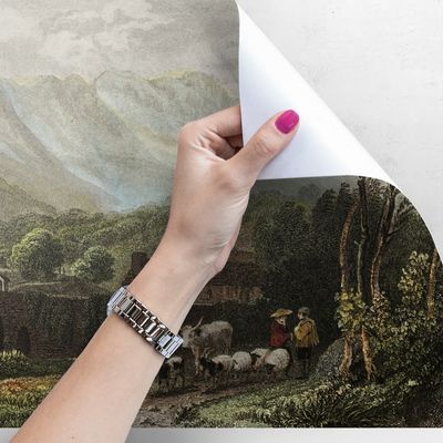 Papier peint Visite de la campagne autrichienne