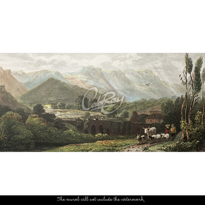 Papier peint Visite de la campagne autrichienne