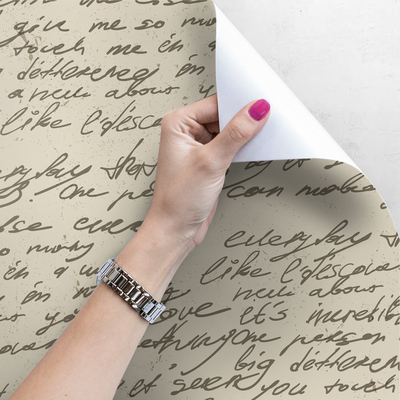 Papier peint Manuscrit