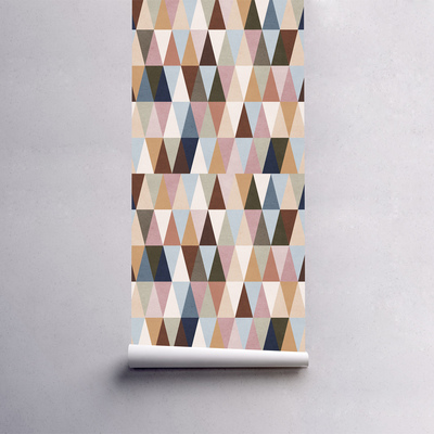 Papier peint panoramique Inspirations géométriques africaines