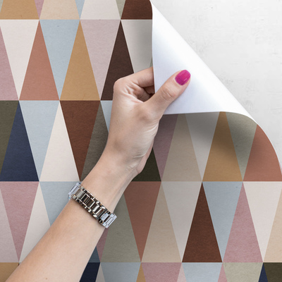 Papier peint panoramique Inspirations géométriques africaines