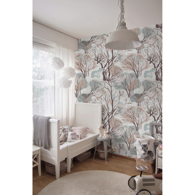 Papier peint panoramique Vent chaud d'automne qui vous berce pour vous endormir