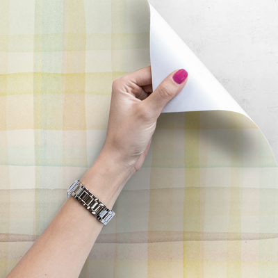 Papier peint adhésif Mur à damier