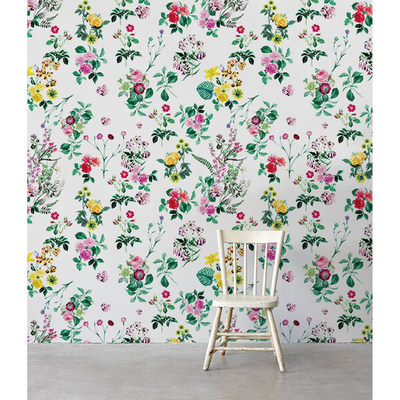 Papier peint Fleurs sauvages dansantes