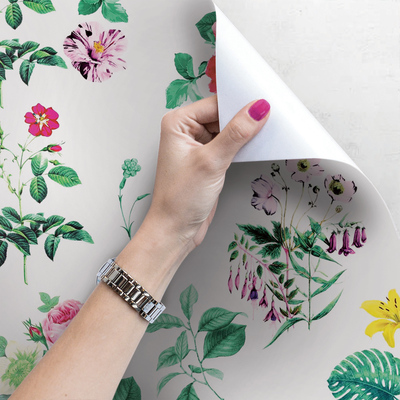 Papier peint Fleurs sauvages dansantes