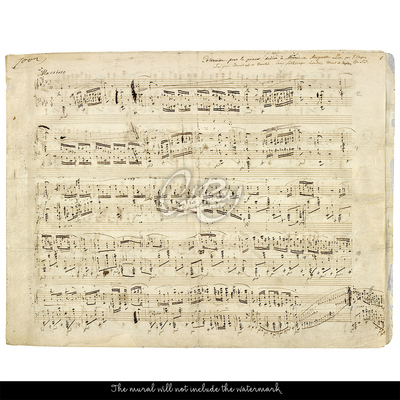 Tapisserie murale Polonaise de Frédéric Chopin