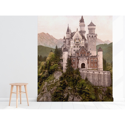 Papier peint Château de conte de fées