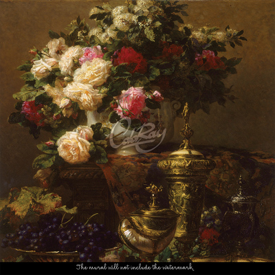 Papier peint Fleurs de rose