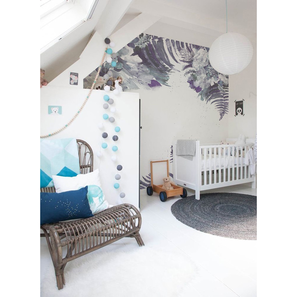 Papier peint adhésif Et si vous faisiez un toit avec des feuilles ?