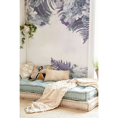 Papier peint adhésif Et si vous faisiez un toit avec des feuilles ?