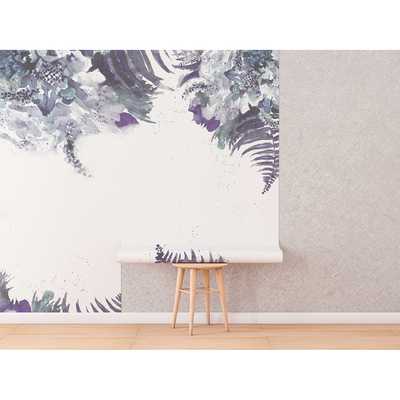 Papier peint adhésif Et si vous faisiez un toit avec des feuilles ?