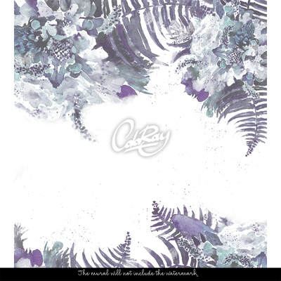 Papier peint adhésif Et si vous faisiez un toit avec des feuilles ?