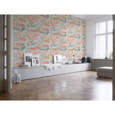 Papier peint adhésif Quelque chose ici sent la pêche