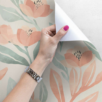 Papier peint adhésif Quelque chose ici sent la pêche