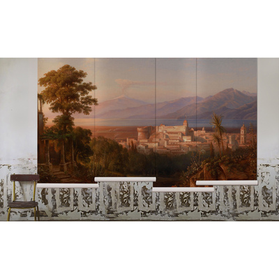 Tapisserie murale Un voyage en Italie