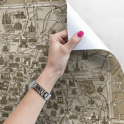 Papier peint Carte romantique de Versailles