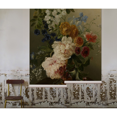 Papier peint panoramique Bouquet baroque