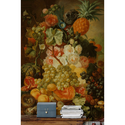 Tapisserie murale Une richesse de fruits et de fleurs
