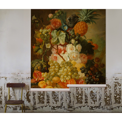 Tapisserie murale Une richesse de fruits et de fleurs