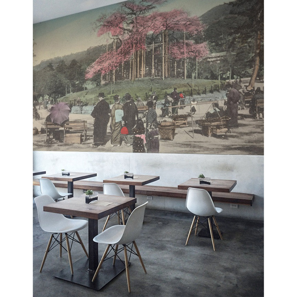 Papier peint panoramique Après-midi ensoleillé au Japon