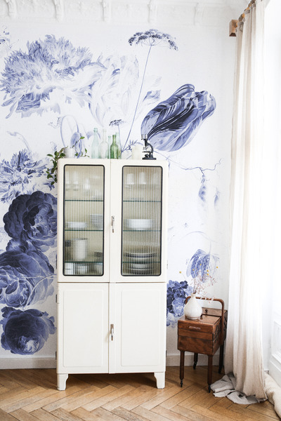 Papier peint adhésif Grenat royal