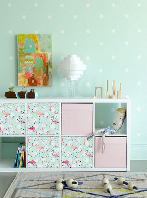 Autocollant IKEA Flamants roses