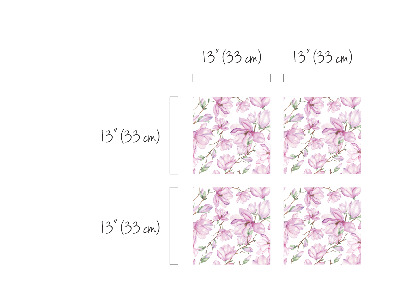 Autocollant IKEA Magnolias élégants