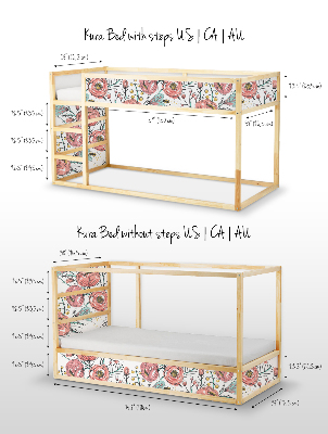 Autocollant IKEA Fleurs vintage