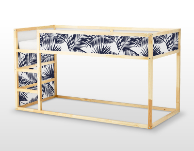 Autocollant IKEA Feuilles de palmier tropicales