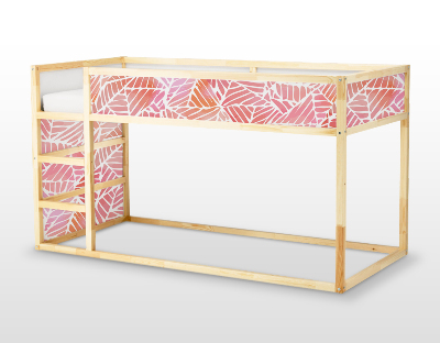 Autocollant IKEA Art abstrait du givre