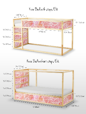 Autocollant IKEA Art abstrait du givre