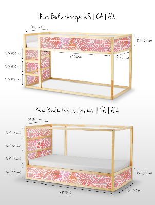 Autocollant IKEA Art abstrait du givre