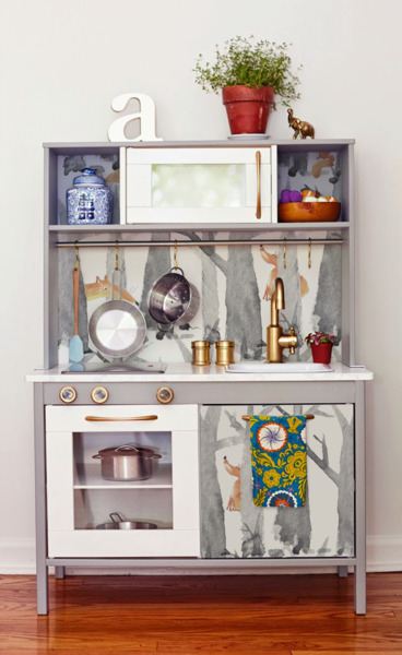 Autocollant IKEA Renard aquarelle