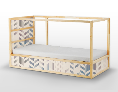 Autocollant IKEA Motif à chevrons moderne