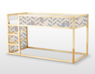 Autocollant IKEA Motif à chevrons moderne